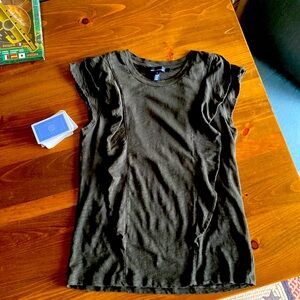 New White House Black Market Green T-shirt